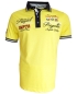 Preview: Impulso Polo Shirt Vintage Yachting Club in gelb mit Stickerei