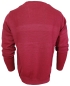 Preview: Impulso Rundhals Strickpullover in rot Struktur