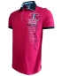 Preview: Impulso Polo Shirt Vintage Yachting Club in rot blau weiss