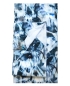 Preview: Venti Black Label Slim Fit Langarmhemd in blau weiss Floraldesign