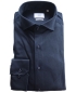 Preview: eterna Premium 1863 Modern Fit Langarmhemd Feinjersey in dunkelblau