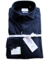 Preview: eterna Premium 1863 Modern Fit Langarmhemd Feinjersey in dunkelblau