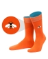 Preview: von Jungfeld 1 Paar Socken Thrakien in orange Motiv Biene