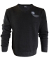 Preview: Maselli Wellness V-Neck Pullover in schwarz graumelange