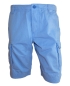 Preview: Giordano Freizeit Cargo Short in blau mit 6 Taschen