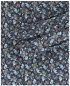 Preview: Casa Moda Premium Modern Fit Langarmhemd Stretch dunkelblau mit Print Blattranken