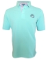 Preview: Baileys Polo Shirt Piqué SINCE  in mintgrün mit Stickerei in blau