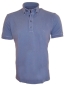 Preview: Giordano Poloshirt Piqué Button Down Kragen in indigoblau