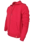 Preview: eterna Sweat Jacke Hoodie WE CARE in rot mit Kapuze