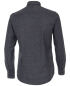 Preview: Casa Moda Casual Fit Langarmhemd schwarz grau melange Cashmere Feeling