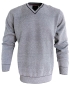 Preview: Casa Moda modischer V-Neck Pullover in schwarz weiss gemustert