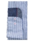 Preview: Casa Moda Casual Fit Stretch Langarmhemd in weiss blau mit Druckmotiv