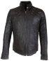 Preview: bruno banani Lederjacke Modell Clapton darkbrown