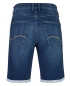 Preview: Hattric EST. 1972 Jeans Bermuda darkblue Denim mit Saumumschlag