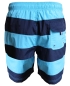 Preview: Baileys Swim Short Beach Blockstreifen blau aqua