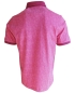 Preview: Baileys Poloshirt Blattprint in rosa weinrot