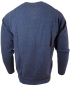 Preview: Baileys Scottish Lambswoll V-Neck Pullover blau melange