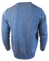 Preview: Baileys leichter V-Neck Pullover in blau melange