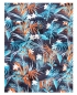 Preview: Casa Moda Casual Fit Kurzarm dunkelblau orange aqua Floralmotiv