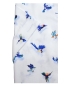 Preview: R2 Amsterdam Kurzarmhemd Modern Fit weiss blau Kolibri Print