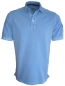 Preview: Baileys Polo Shirt Piqué in indigoblau mit Sticklabel