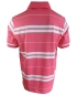 Preview: Baileys Polo Shirt STRIPES beere blau weiss mit Sticklabel