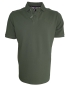 Preview: Baileys Polo Shirt Vintage oliv mit Knebelverschluss