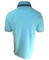 Preview: Baileys Polo Shirt aquamarin mit Logostickerei