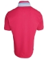 Preview: Baileys Polo Shirt in rot Piqué mit Sticklabel