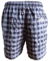 Preview: Baileys Swim Short Beach in Karodesign schwarz grau