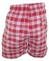 Preview: Baileys Swim Short Beach Karodesign in rot weiß