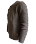 Preview: Baileys V-Neck Tweed Pullover in braun melange