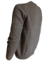 Preview: Baileys V-Neck Tweed Pullover in braun melange