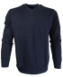 Preview: Baileys leichter V-Neck Pullover in dunkelblau Feinstrick