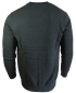 Preview: Baileys leichter V-Neck Pullover in dunkelgrün Feinstrick