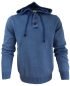 Preview: Baileys modischer Pullover mit Kapuze indigoblau