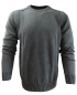 Preview: Baileys modischer Rundhals Pullover in grau Garmed Wash