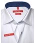 Preview: Ben Green Redline Modern Fit Langarmhemd in weiss mit Patches