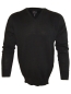 Preview: Ben Green V-Neck Pullover Classic in schwarz