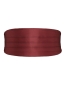 Preview: Hemley Kummerbund SEIDE Satin in bordeaux 85 bis 118 cm