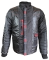 Preview: Cabano London Dry maskuliner Steppblouson in schwarz