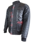 Preview: Cabano London Dry maskuliner Steppblouson in schwarz