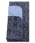 Preview: Casa Moda Freizeithemd Casual Fit Langarm Feinjersey dunkelblau hellblau Floraldesign