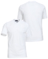 Preview: Casa Moda V-Neck Shirt Doppelpack in weiss und schwarz