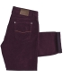 Preview: Giordano Jeans Five Pocket Feincord weinrot