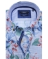 Preview: Giordano Regular Fit Kurzarm Freizeithemd Sunset blau multicolor Floralprint