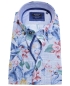 Preview: Giordano Regular Fit Kurzarm Freizeithemd Sunset blau multicolor Floralprint