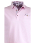 Preview: Giordano Polo Shirt mit Brusttasche und Ziertuch in rosa