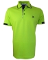 Preview: Impulso Polo Shirt Yachting Club in lemon marine mit Sticklabel