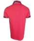 Preview: Impulso Polo Shirt Yachting Club in rot marine Sticklabel